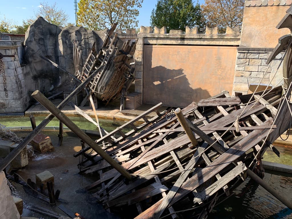 Water rollercoaster Poseidon