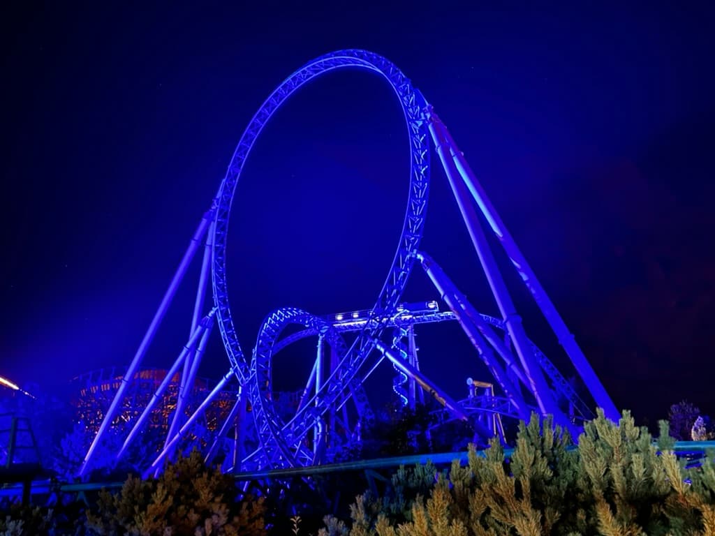 blue fire Megacoaster — Europa-Park