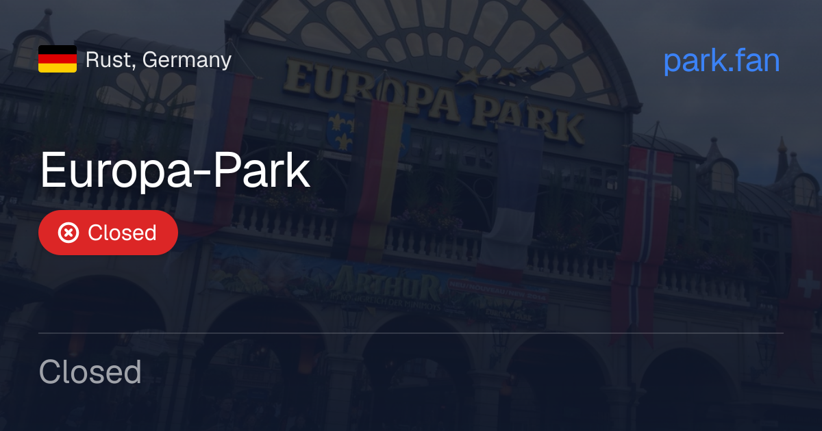Europa-Park Wait Times LIVE – Rust